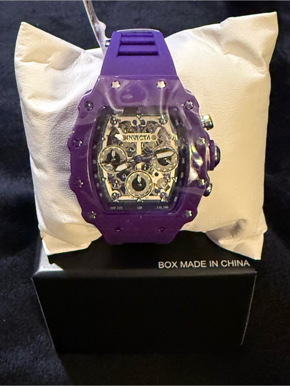Invicta Racing Purple Rain - Nitro Gen Men's Watch 43mm - Picture 2 of 6